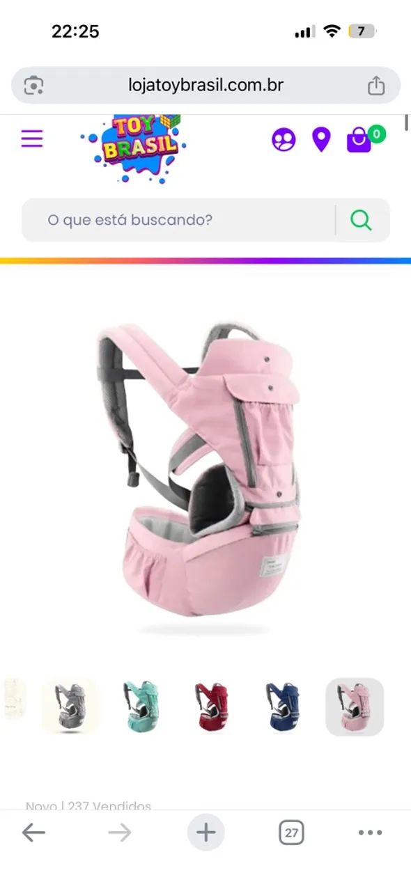 Canguru para bebê 