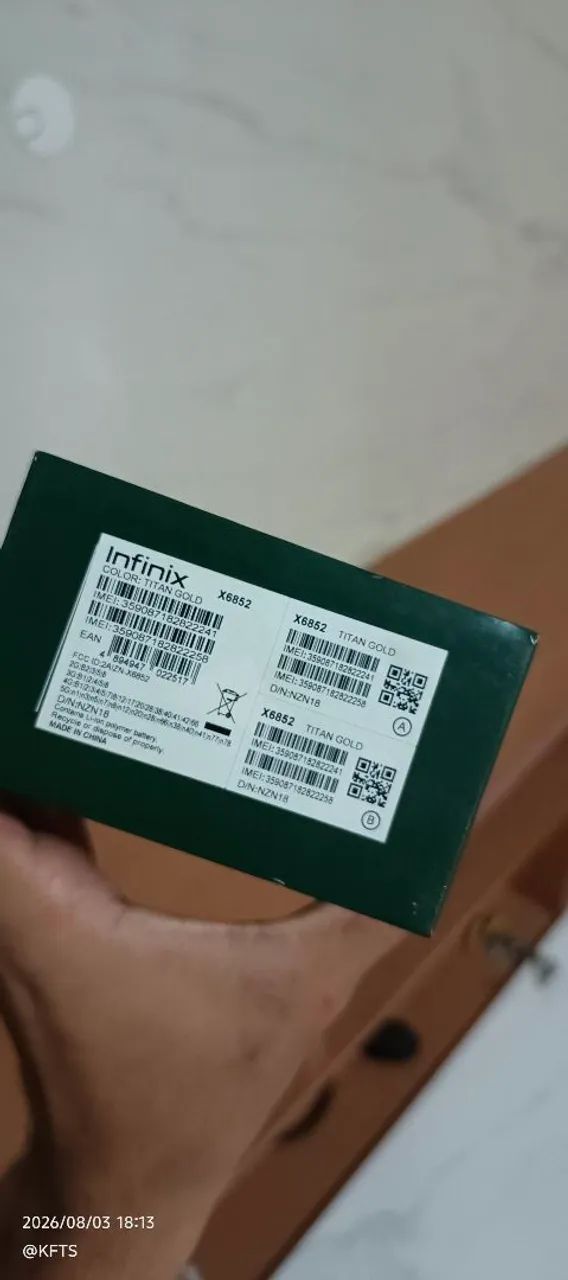 Infinix note 40 dourado - Foto 5