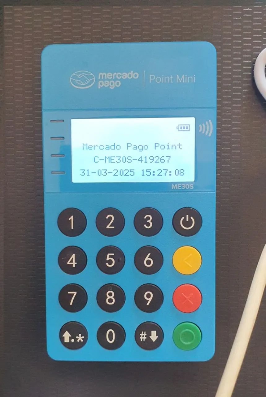 Maquininha Mercado pago Point mini ME30S "Ler a Descriçao"