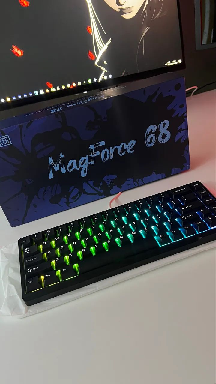 Teclado Magnético Epomaker Magforce 68  - Foto 3