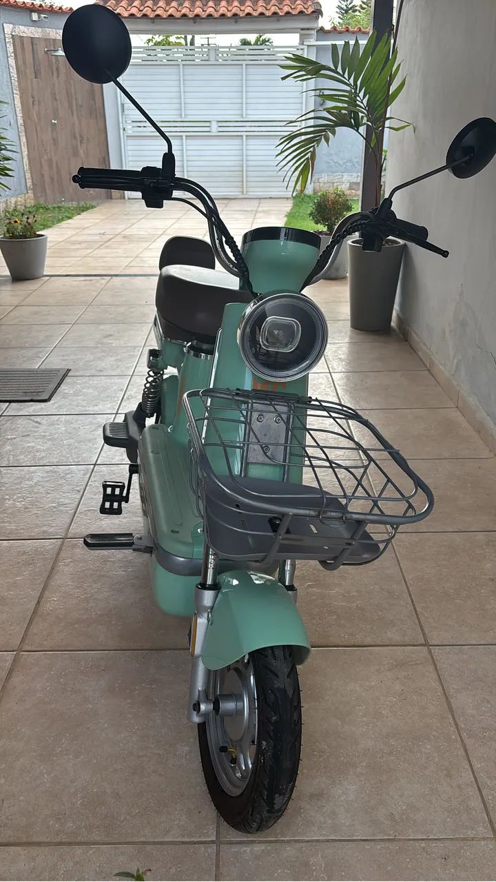 Vendo Motinha elétrica moto chef retrô  - Foto 3