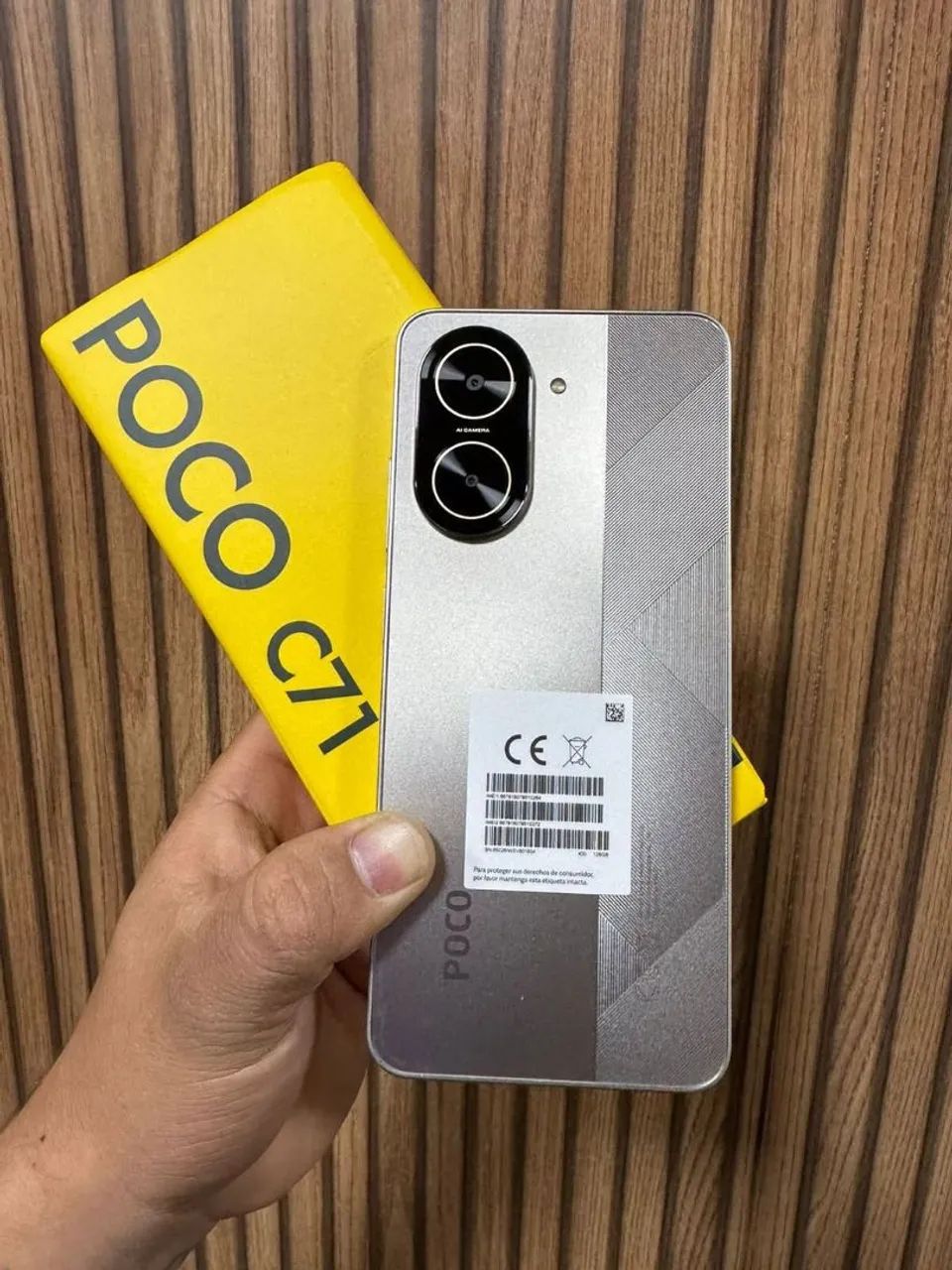 POCO C71 128GB 4RAM 