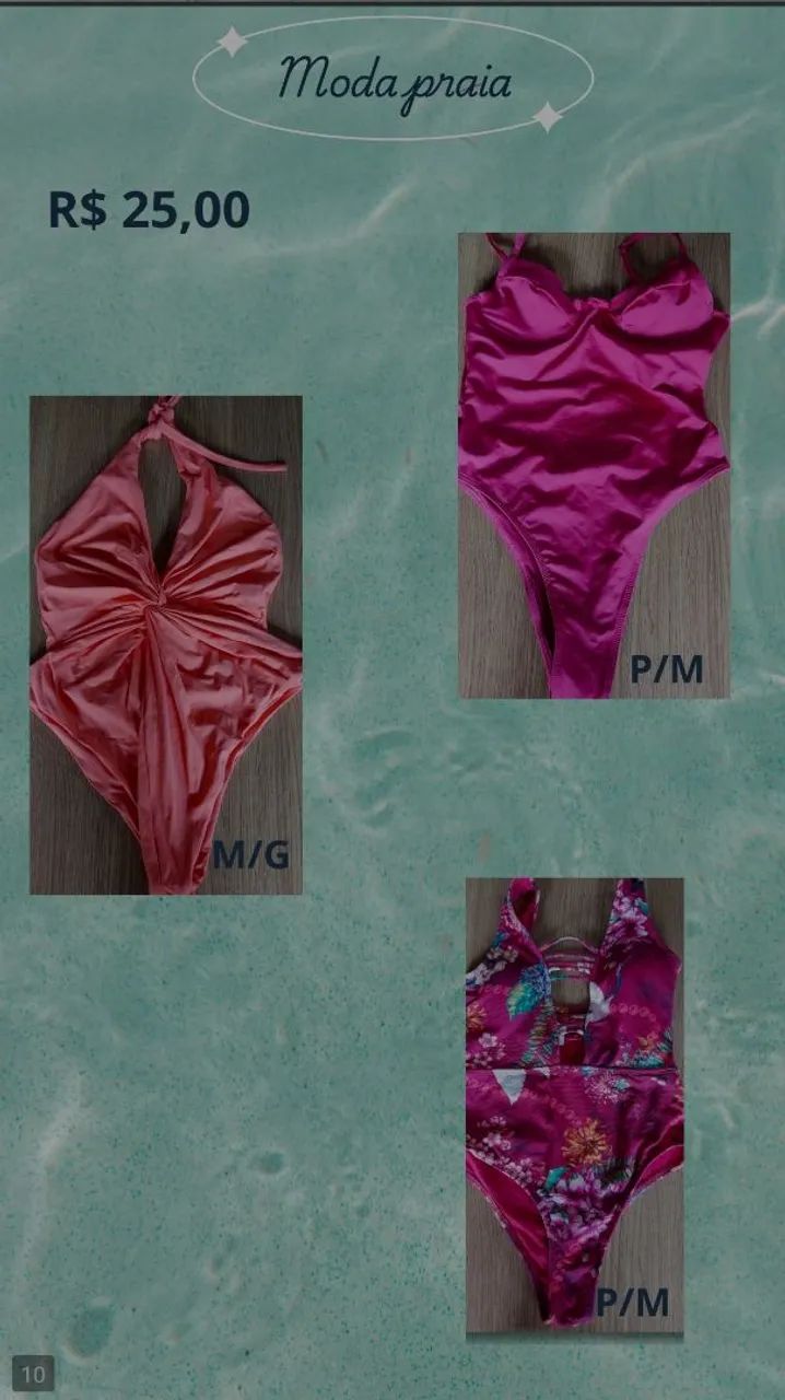 Roupas novas e semi novas moda praia/clube - Foto 4