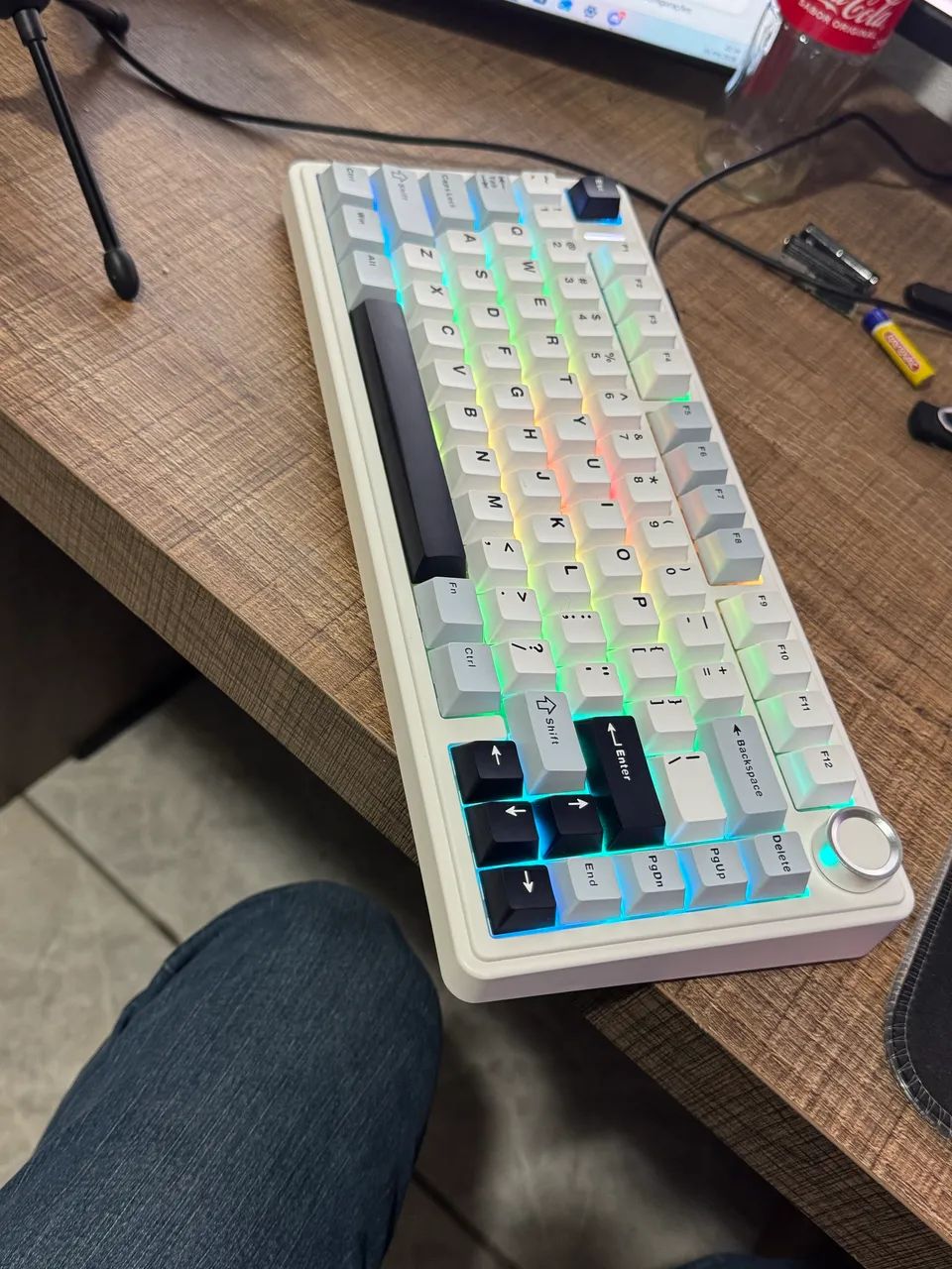 Teclado aula F75  - Foto 2