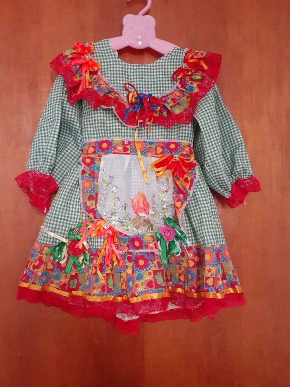 Vestido junino Infantil 6 
