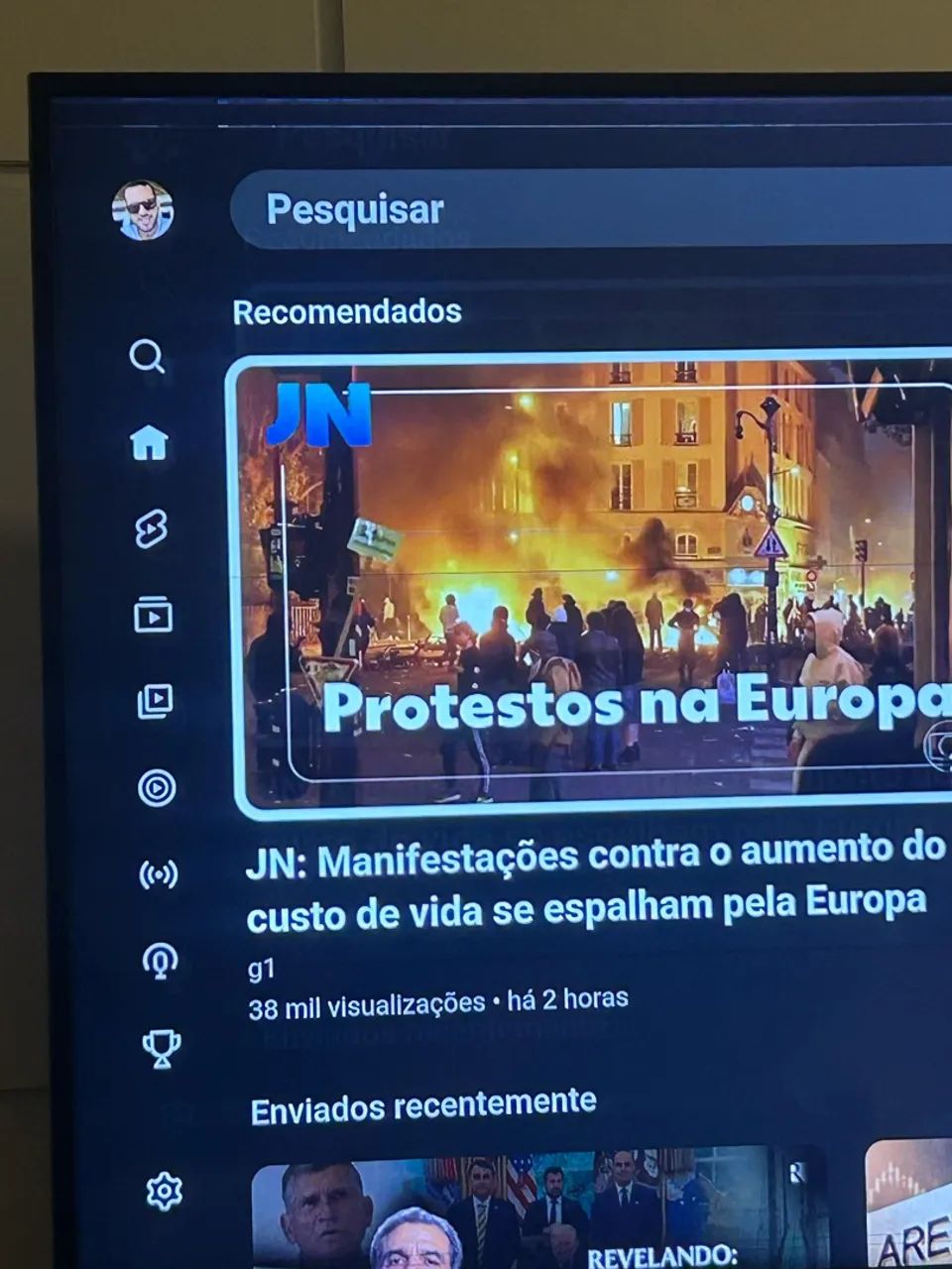 Televisão com linha de falha no Led 55? - Foto 2