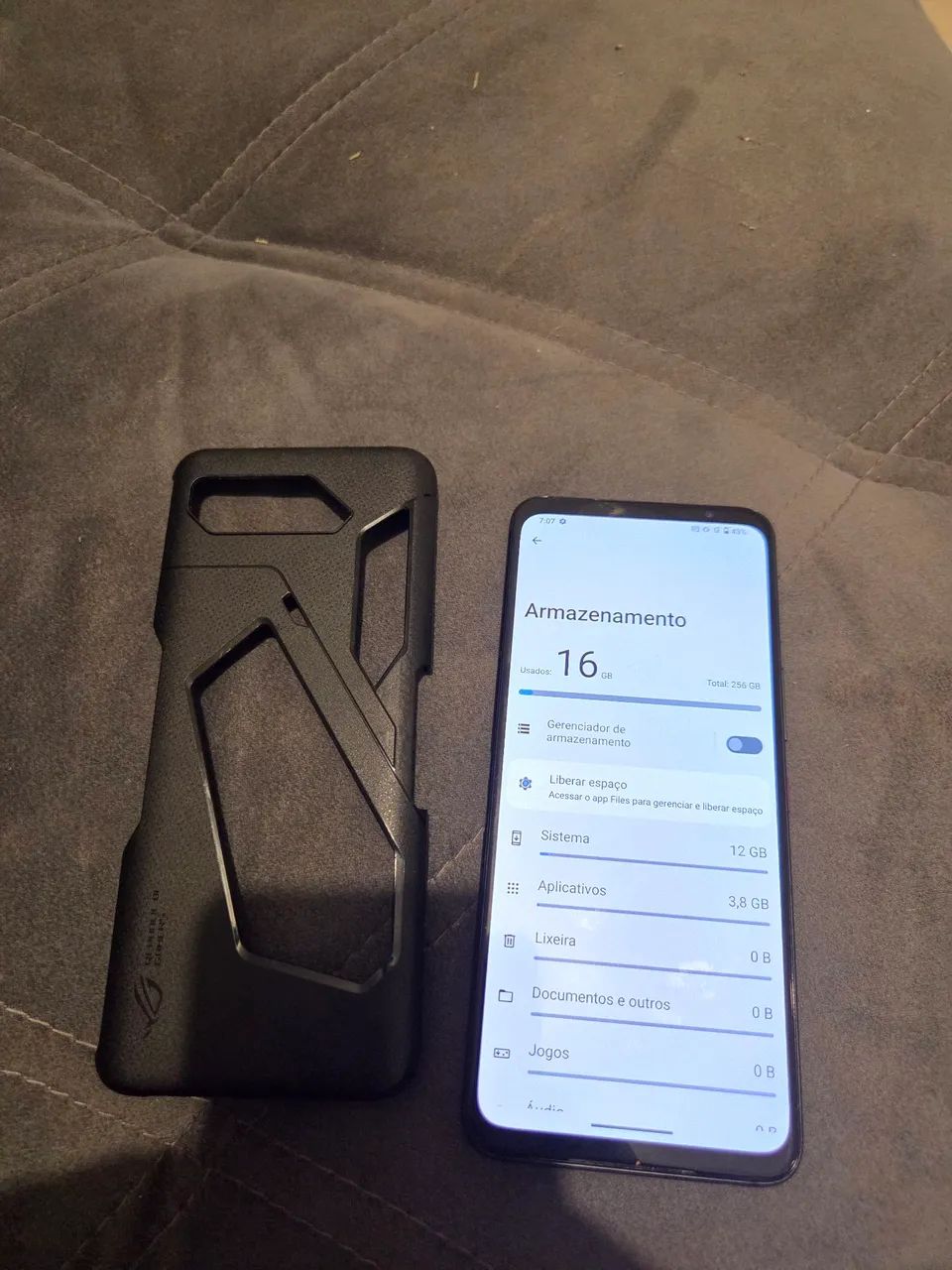 Celular gamer ROGPHONE 5S 256GB 