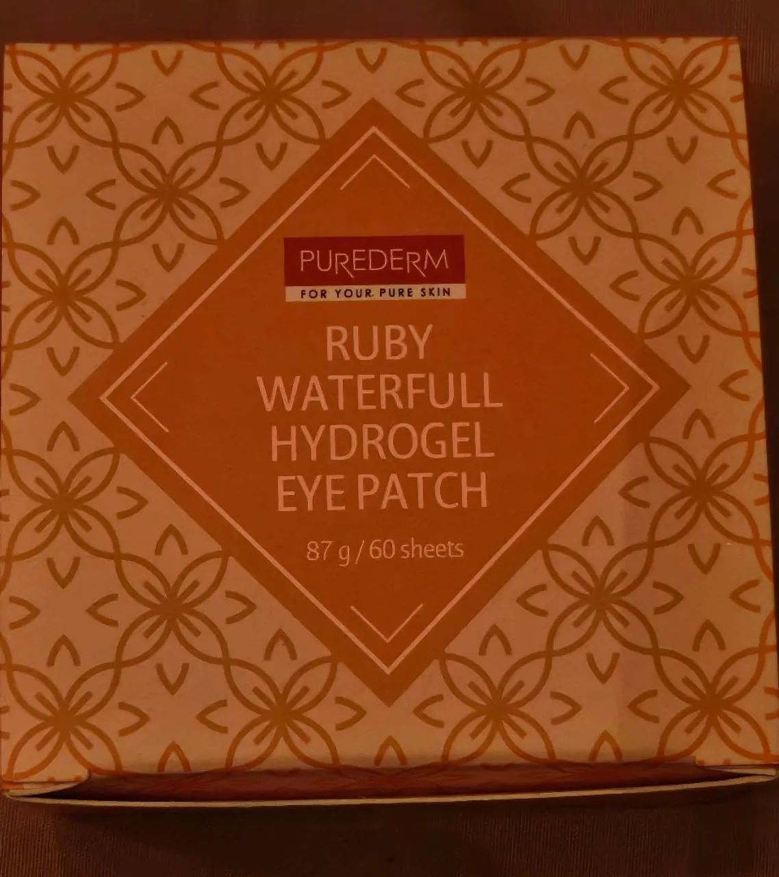 MÁSCARA COREANA PUREDERM RUBY para os OLHOS! - Foto 5