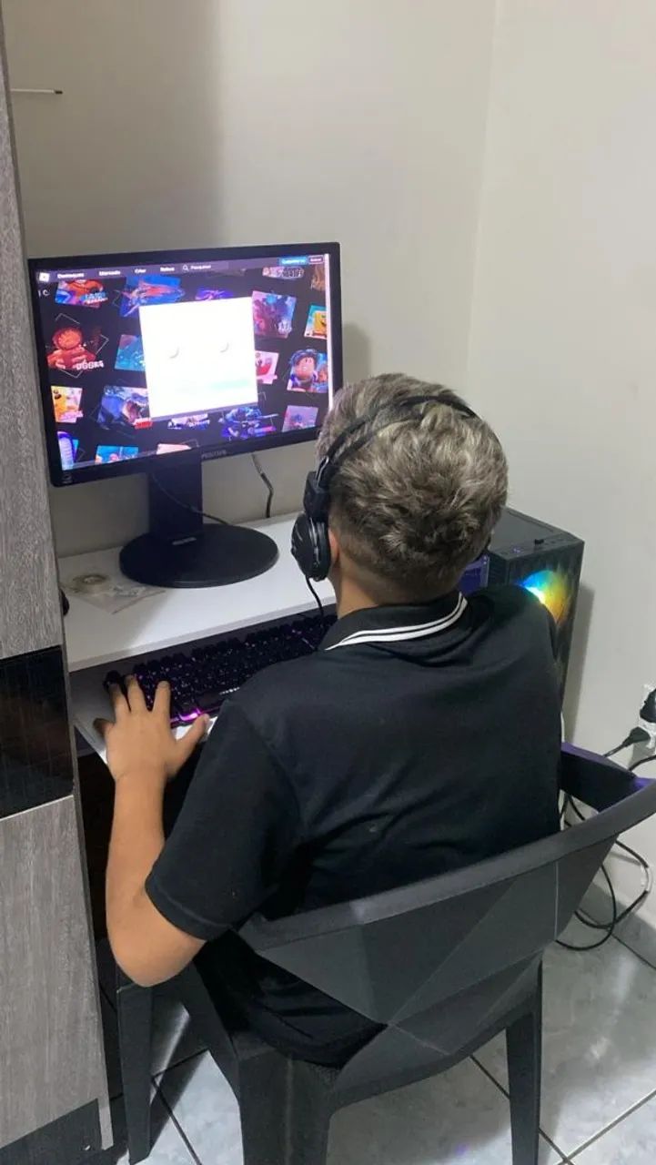 Computador novo i3 roda jogos leves e programas serve pra tudo - Foto 2