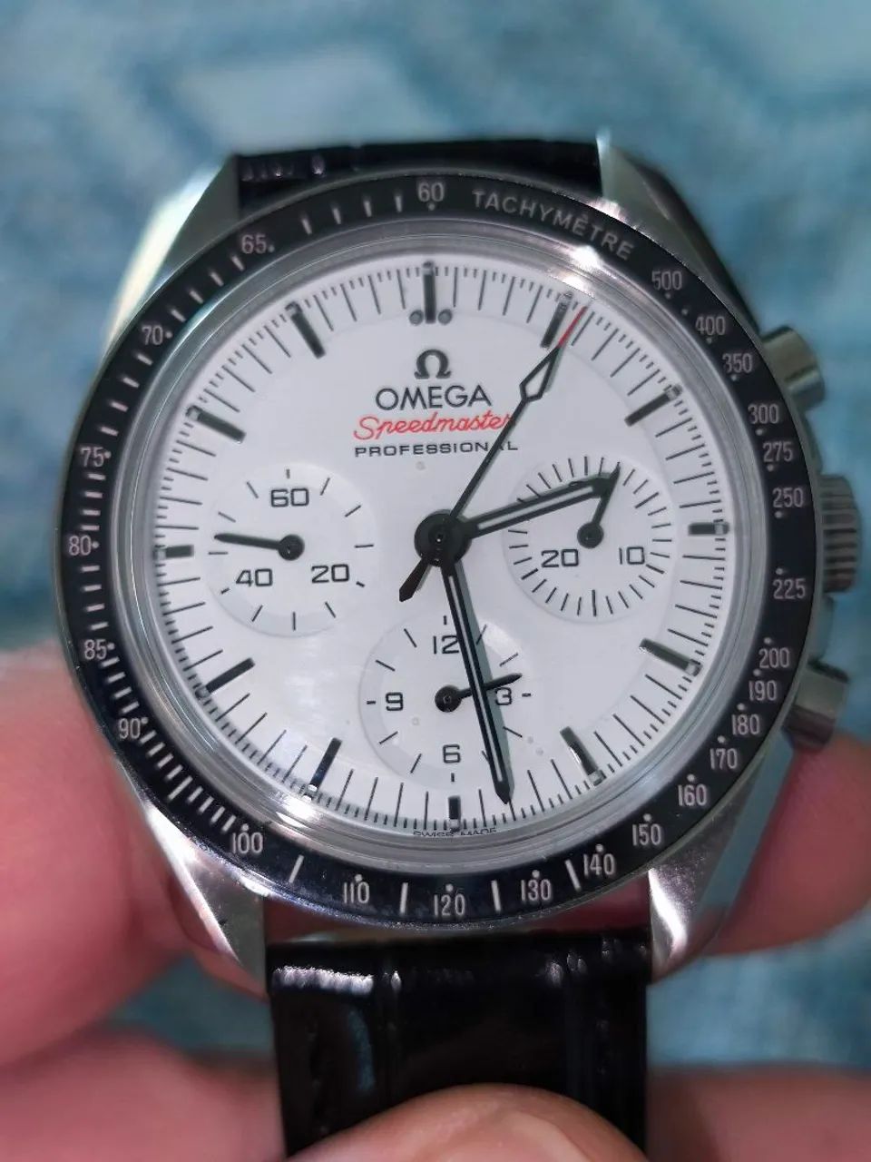 Omega Speedmaster Branco SUPER CLONE - Foto 2