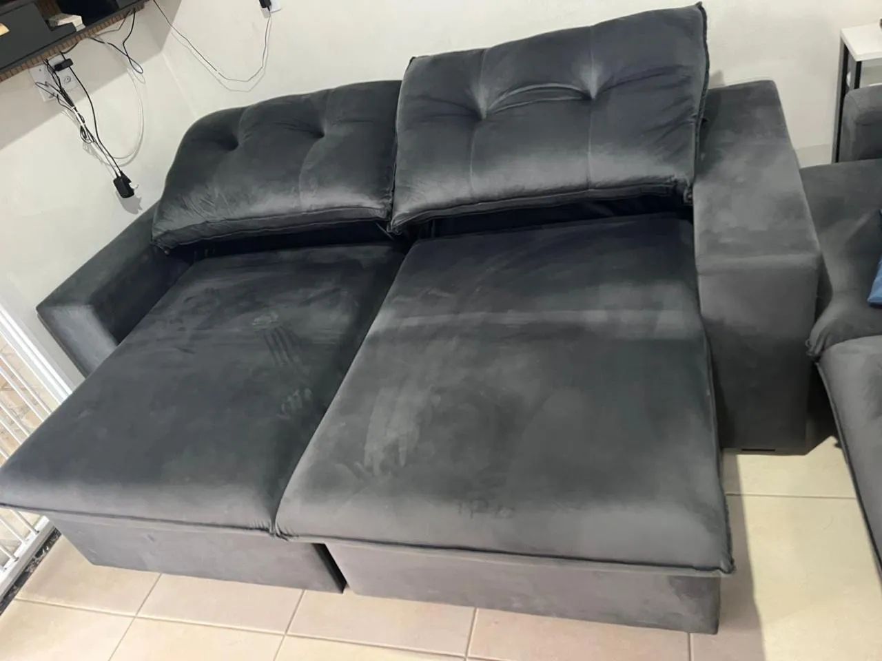 Vende-se sofá novo 3 meses de uso  - Foto 3