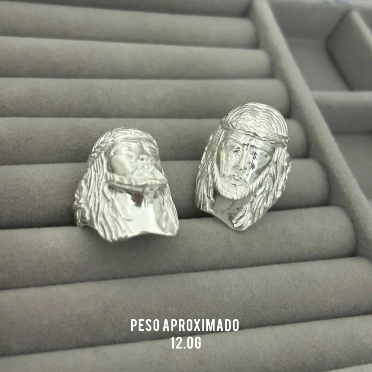 ANEL DO ROSTO DE JESUS CRISTO (PRATA925)