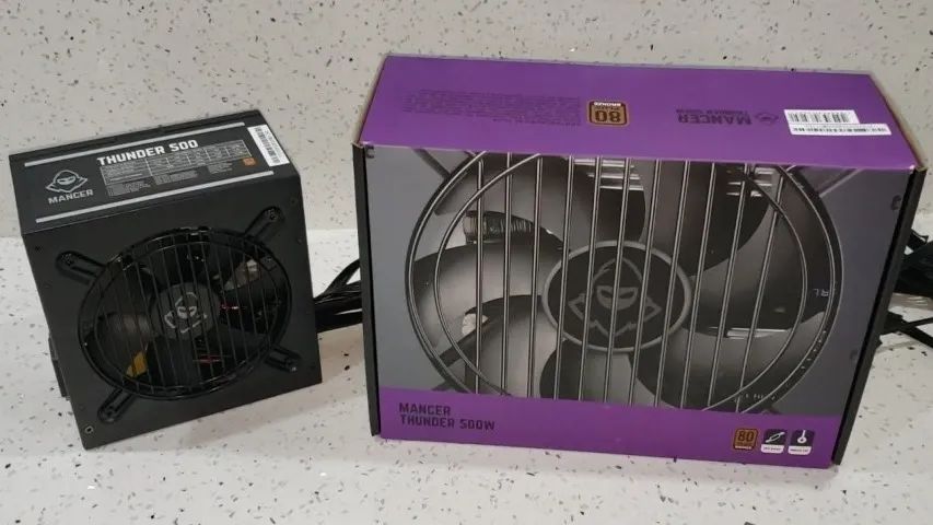 Fonte Mancer Thunder 500w Bronze 80 Plus - Nova !