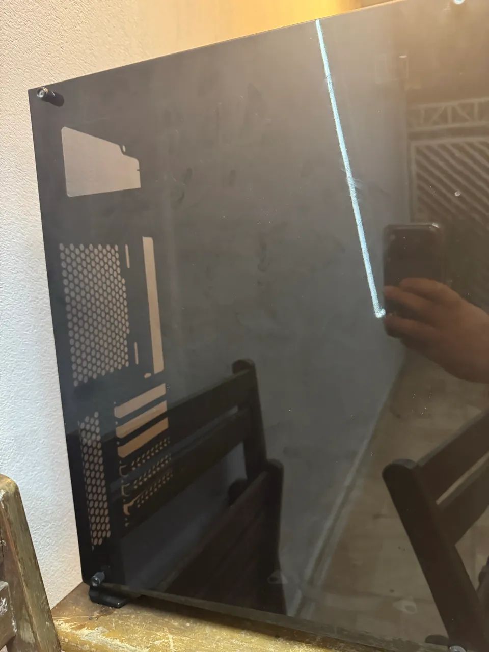 Gabinete gamer com ventoinhas com LED - Foto 4
