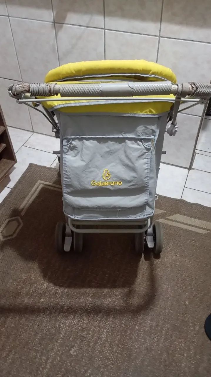 Carrinho de bebê usado Galzerano  - Foto 2