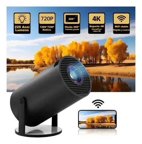 Projetor Portatil Smart Tv Android Wifi Bluetooth Full Hd - Foto 3