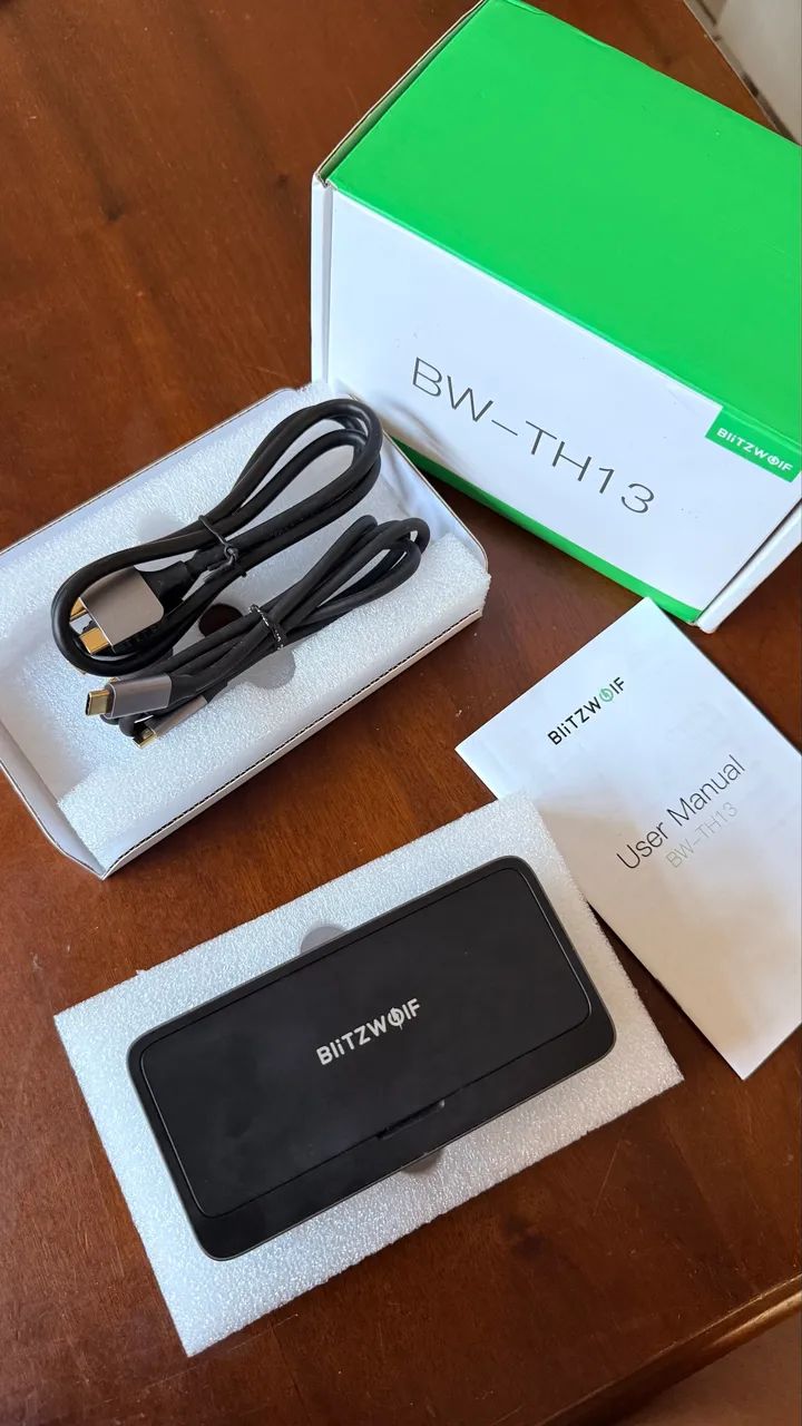 Dock Station BlitzWolf BW-TH13 18 em 1 - NOVA - Foto 2
