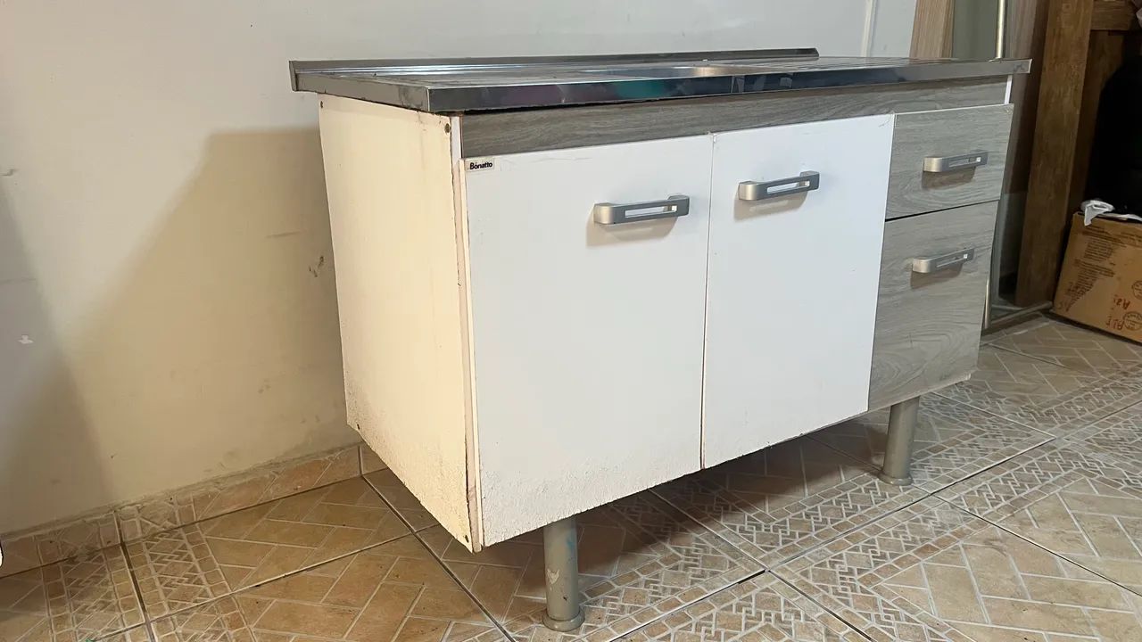 Gabinete de cozinha com pia 1,20 MT - Foto 3
