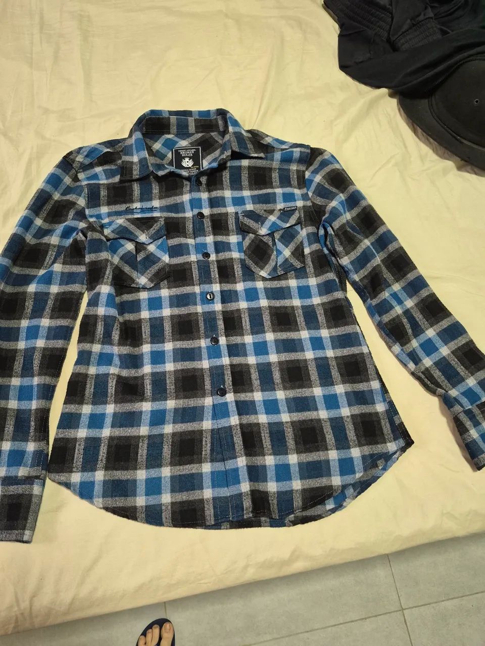 Blusa xadrez m - Foto 2