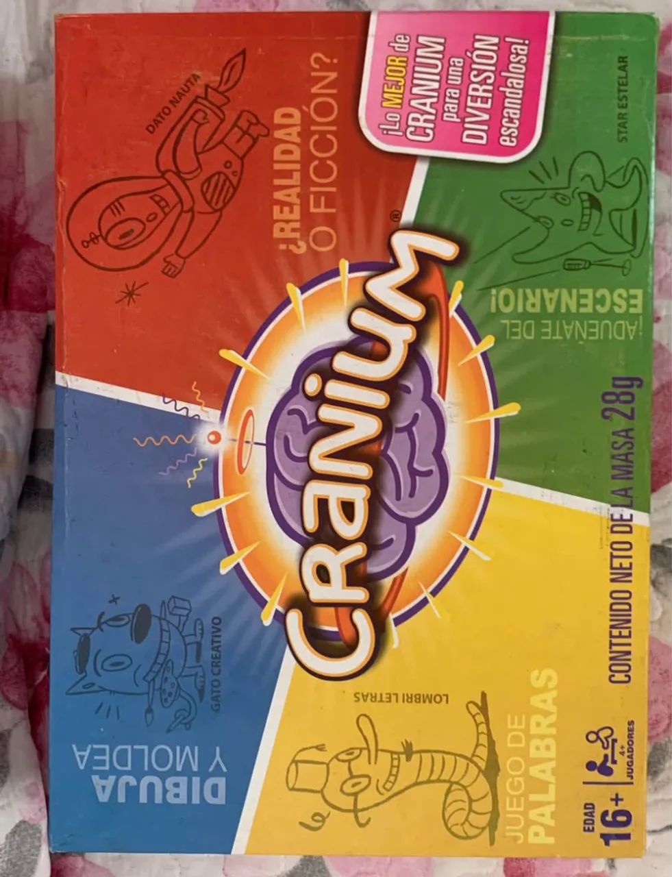 Jogo de Tabuleiro: CRANIUM em Espanhol