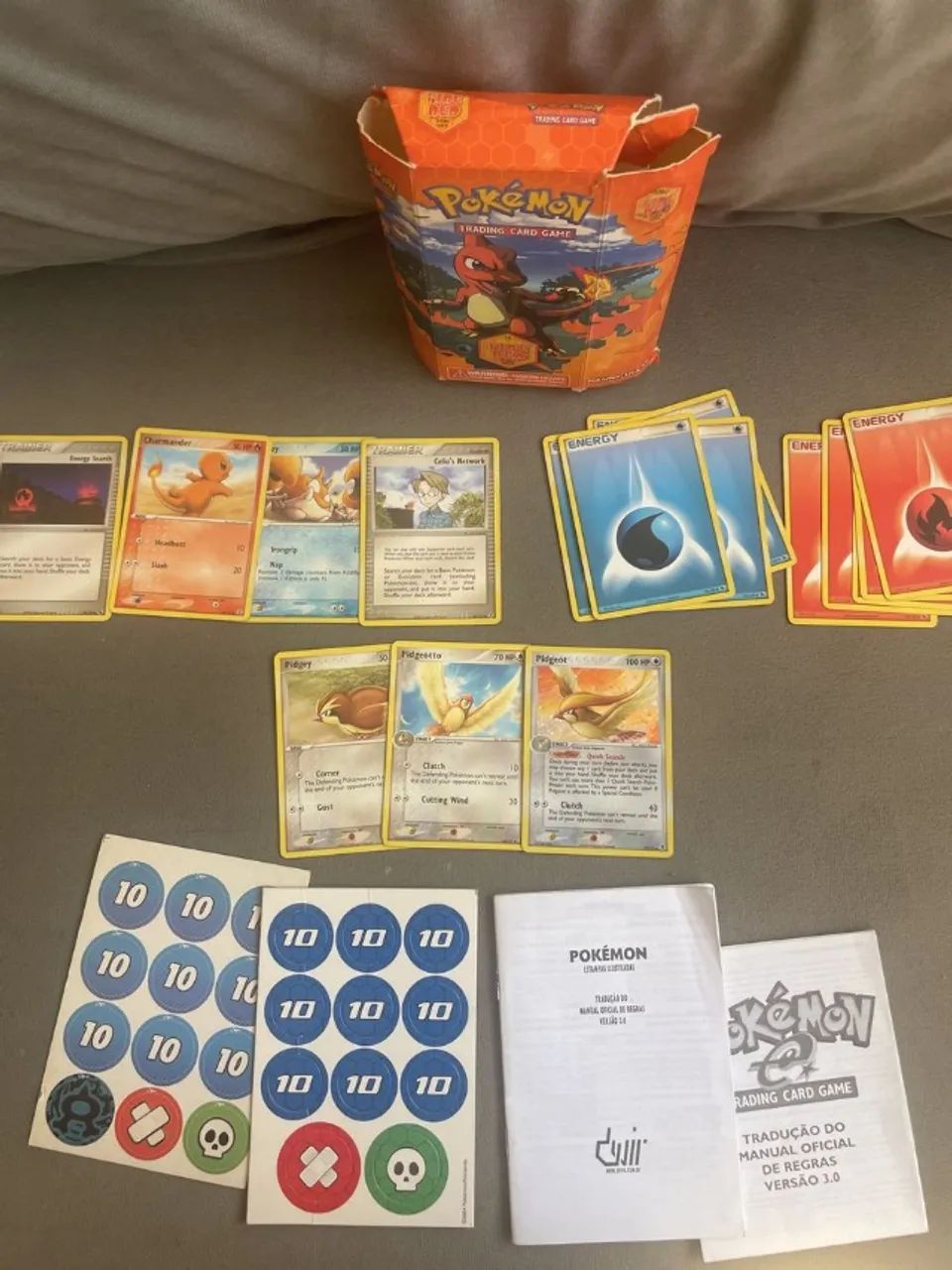 pokemon fire red theme deck 2004 - Foto 4