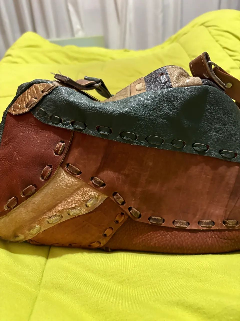 Bolsa couro  - Foto 3