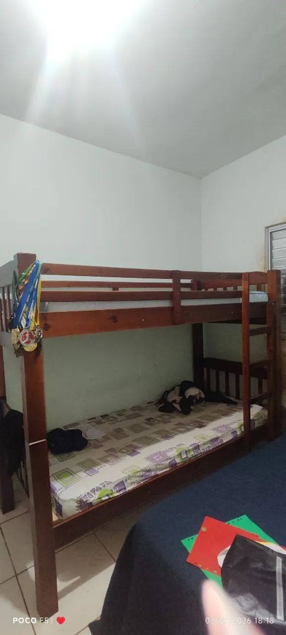 Cama beliche solteiro