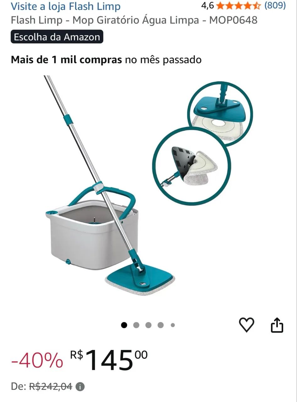 Mop Flash Limp - Foto 2