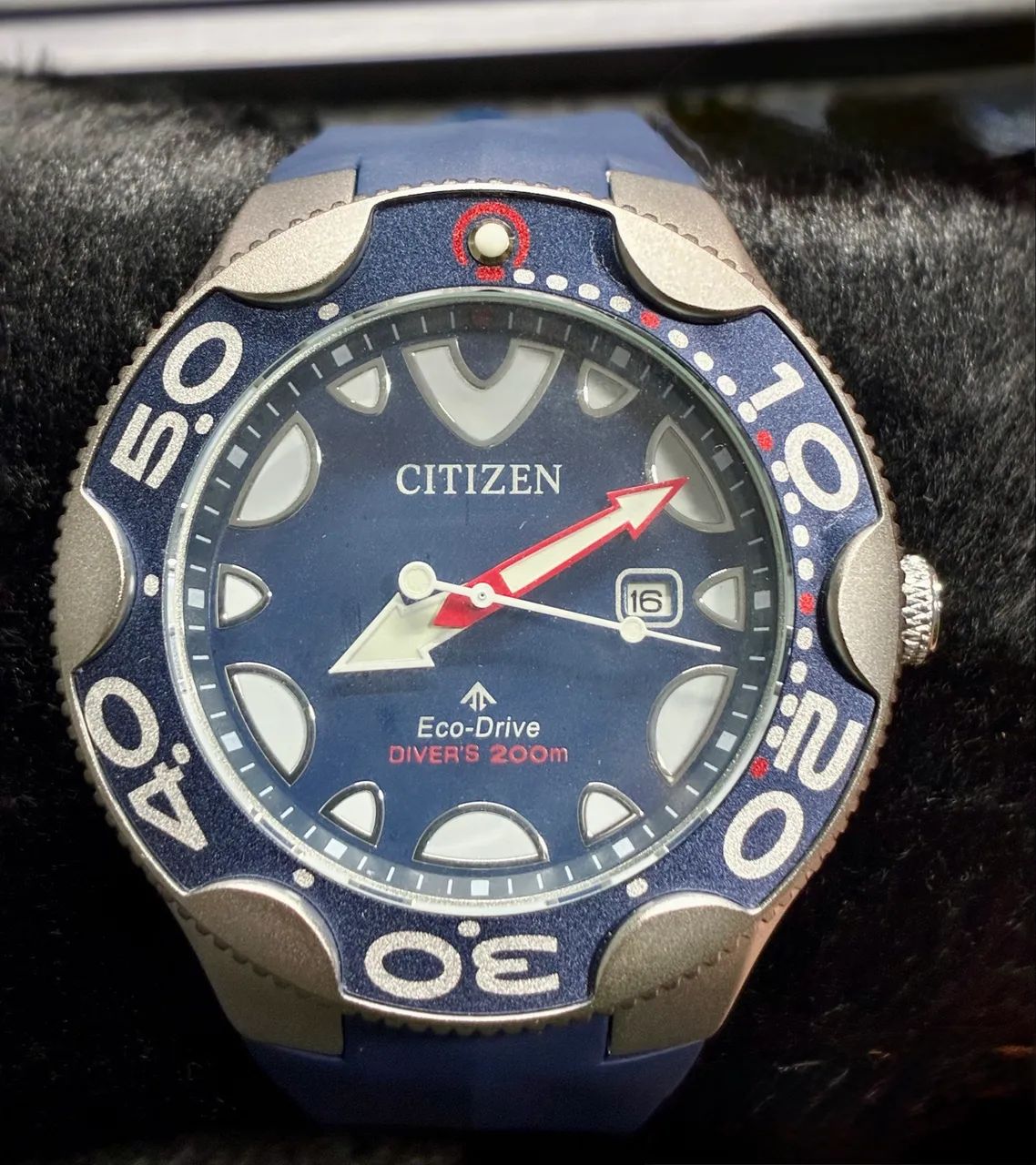 Relógio Citizen Orca Azul - Foto 5