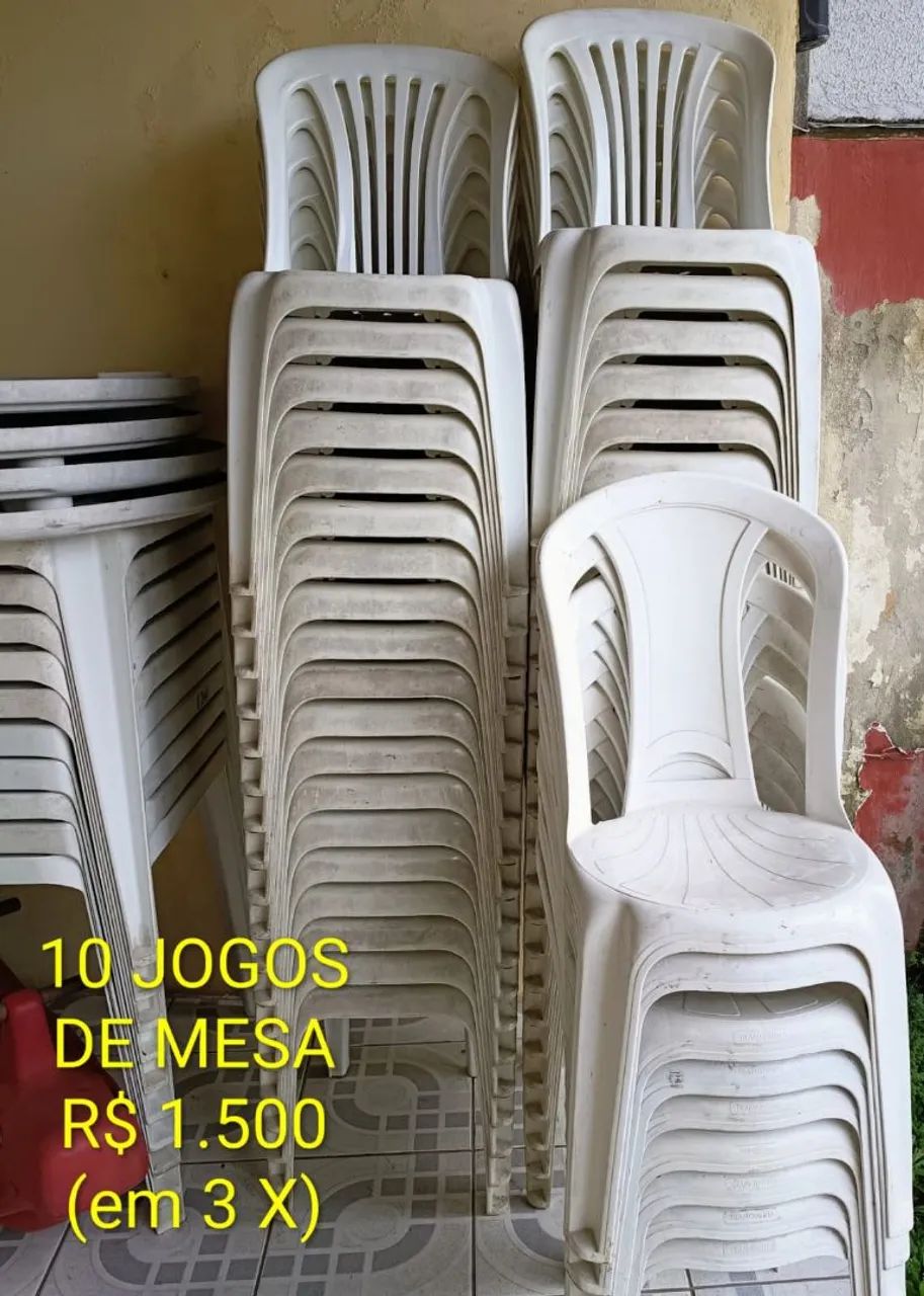 10 Jogos de Mesa (plástico)