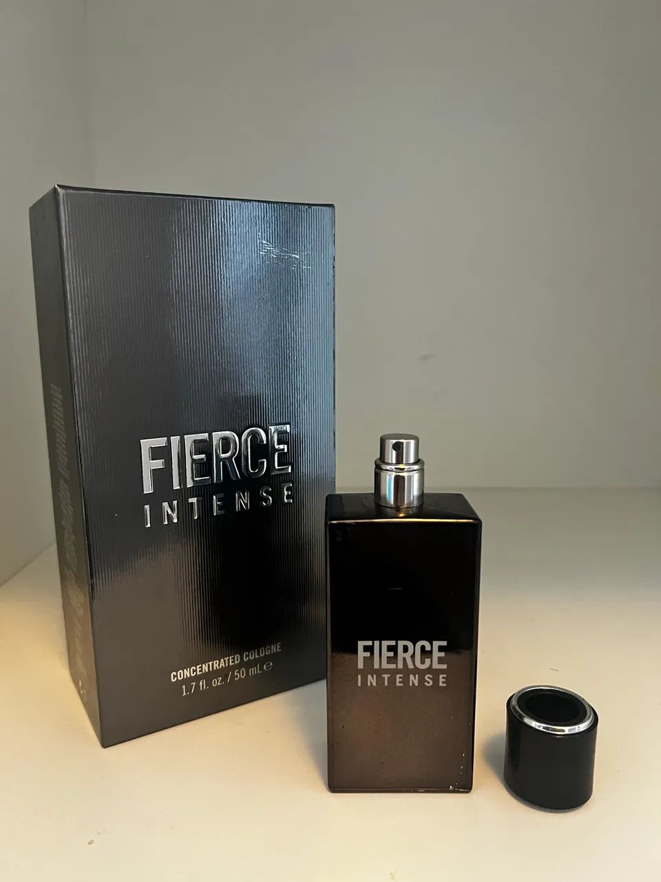 香水(男性用) Abercrombie & Fitch FIERCE INTENSE 50mL Fierce Intense Abercrombie & Fitch 50ml Raro - Frasco Vazio +