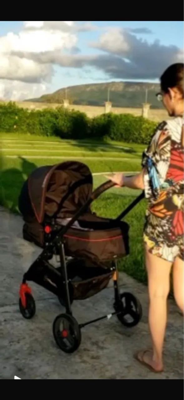 Combo: carrinho e cadeirinha de carro  - Foto 3