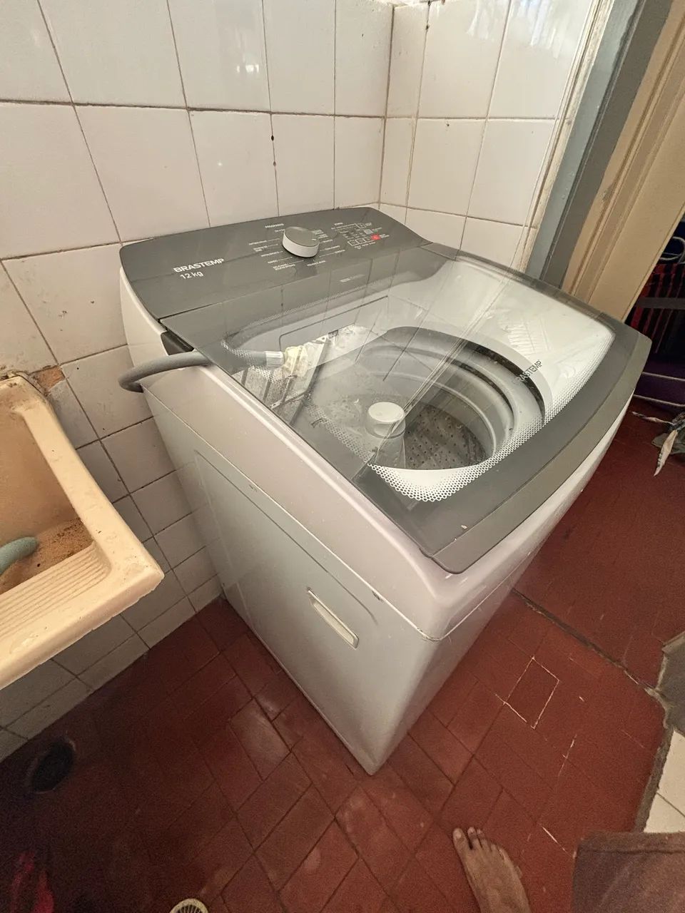 Brastemp 12kg Tira Manchas Advanced - Funcionando Perfeitamente - Foto 4