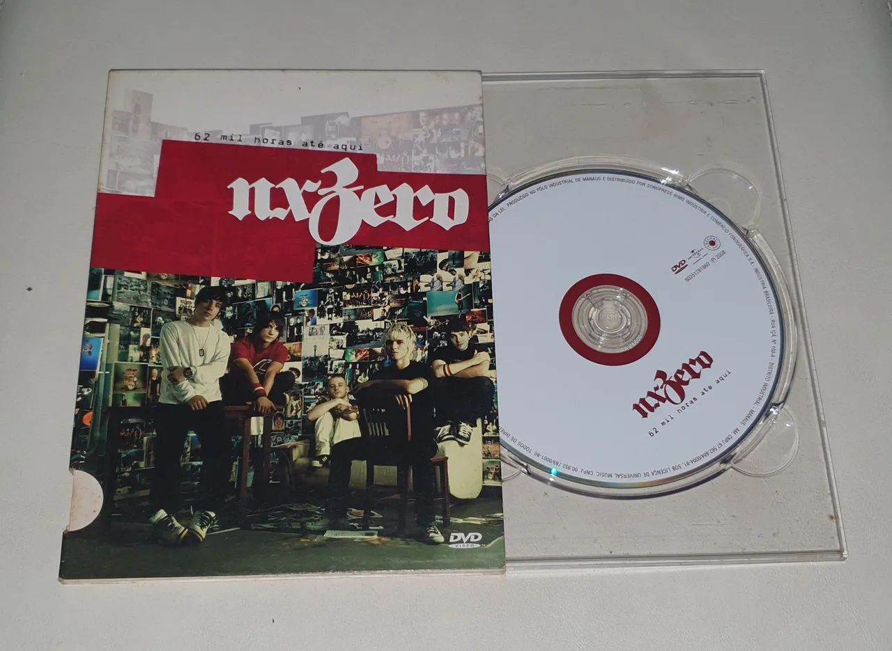 Dvd - NX Zero 62 mil horas até aqui - Foto 2