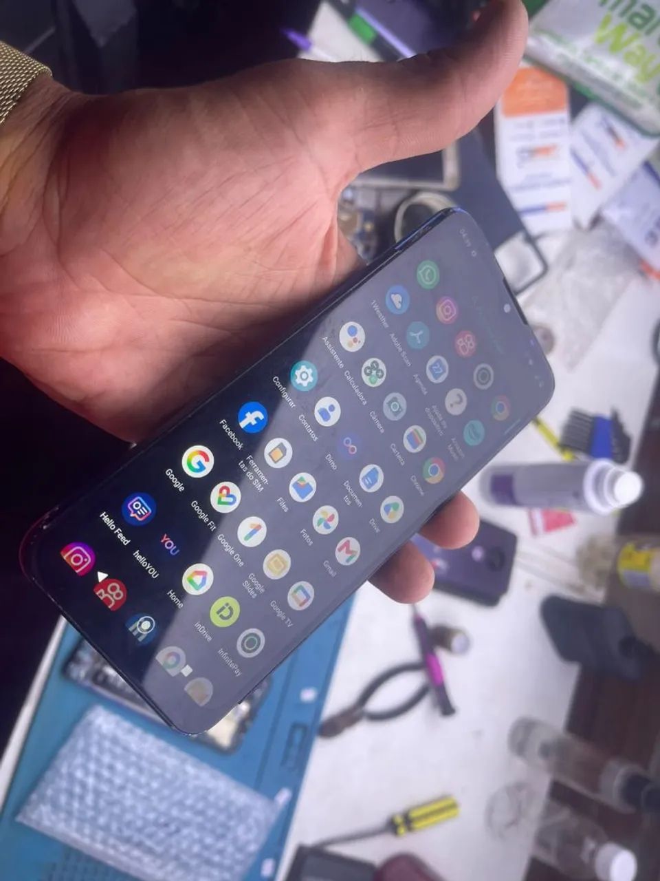 Moto E7 PLUS 64GB perfeito estado - Foto 2