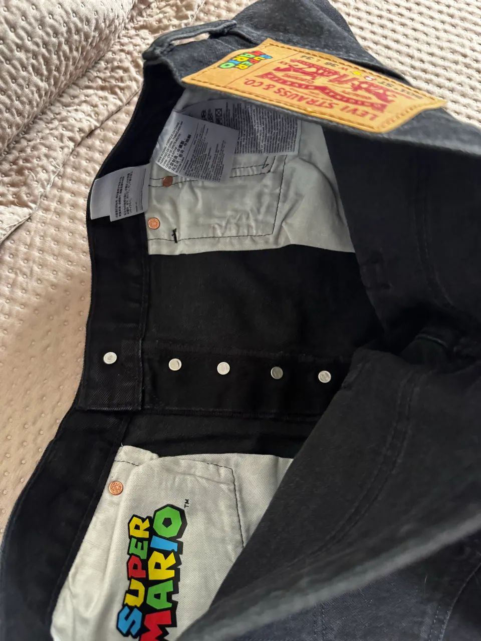 Jeans Levis Original Edição Limitada Super Mario - Foto 4