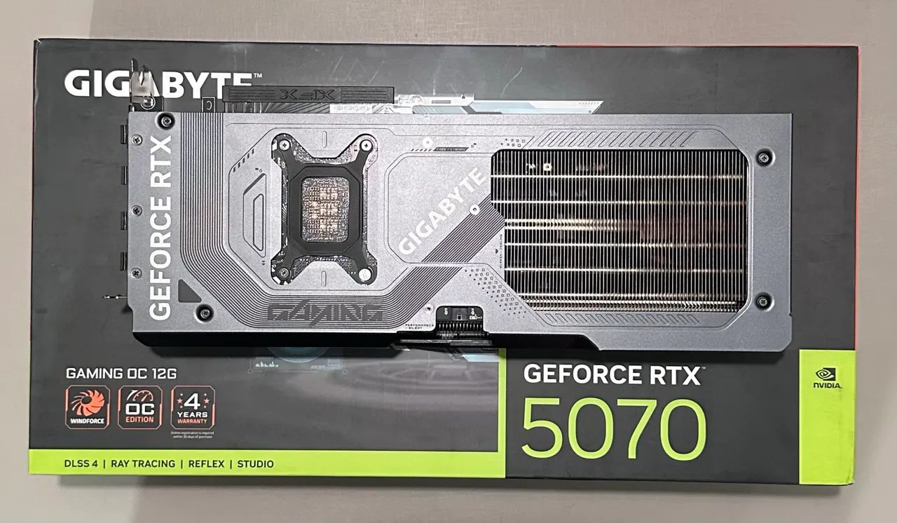 RTX 5070 12GB - Gigabyte Triple Fan - Foto 3