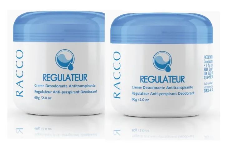 Kit 2x Creme Deo Regulateur Racco 60g Original 