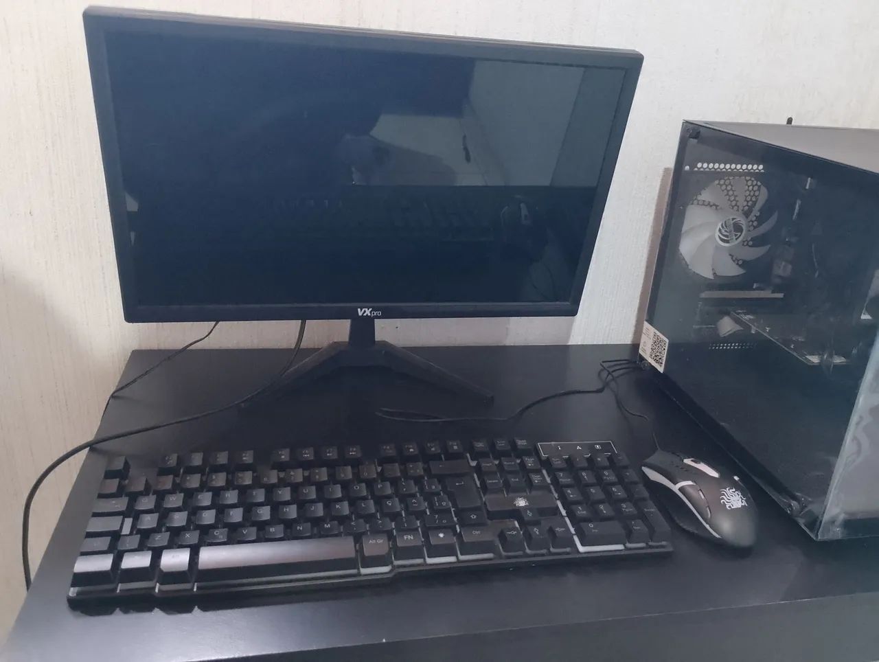 PC GAME BRANCO INTEL CORE I5 3.4GHZ PLACA GERFOCE  - Foto 5
