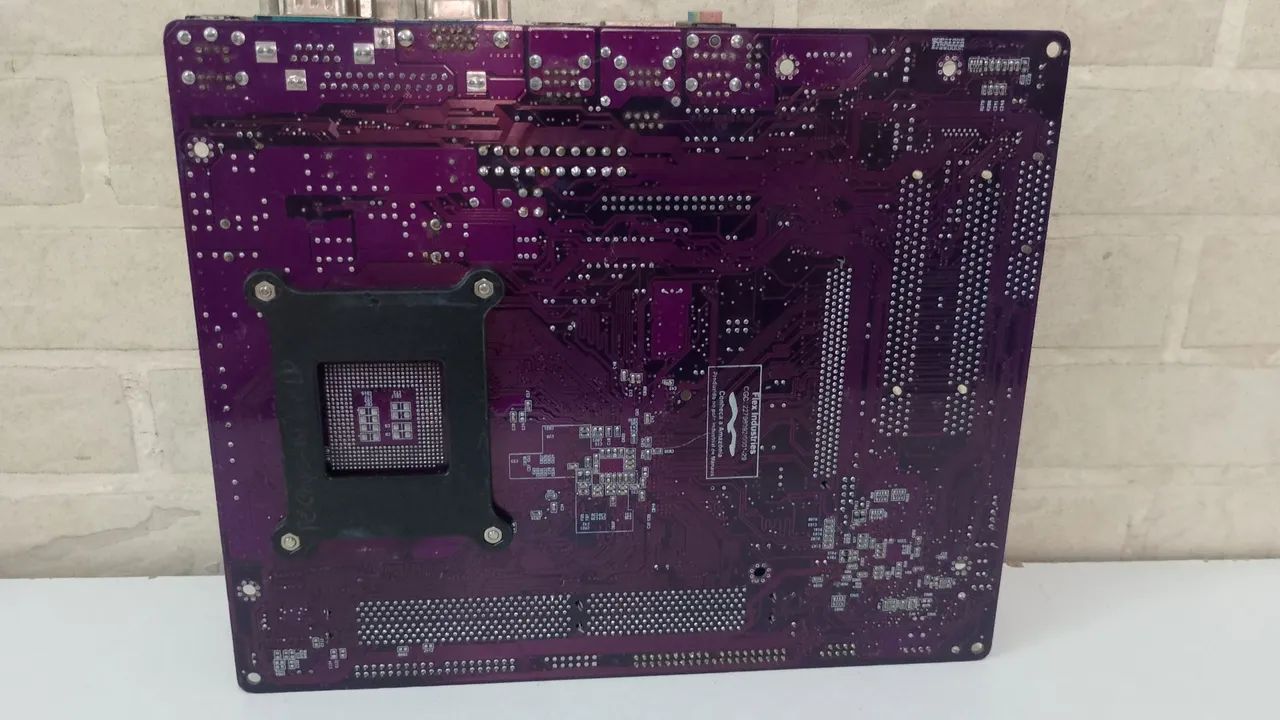 Placa-mãe Hyperdata para PC ECS 661FX-M c/ Processador e Memória (Leia a descrição abaixo) - Foto 5
