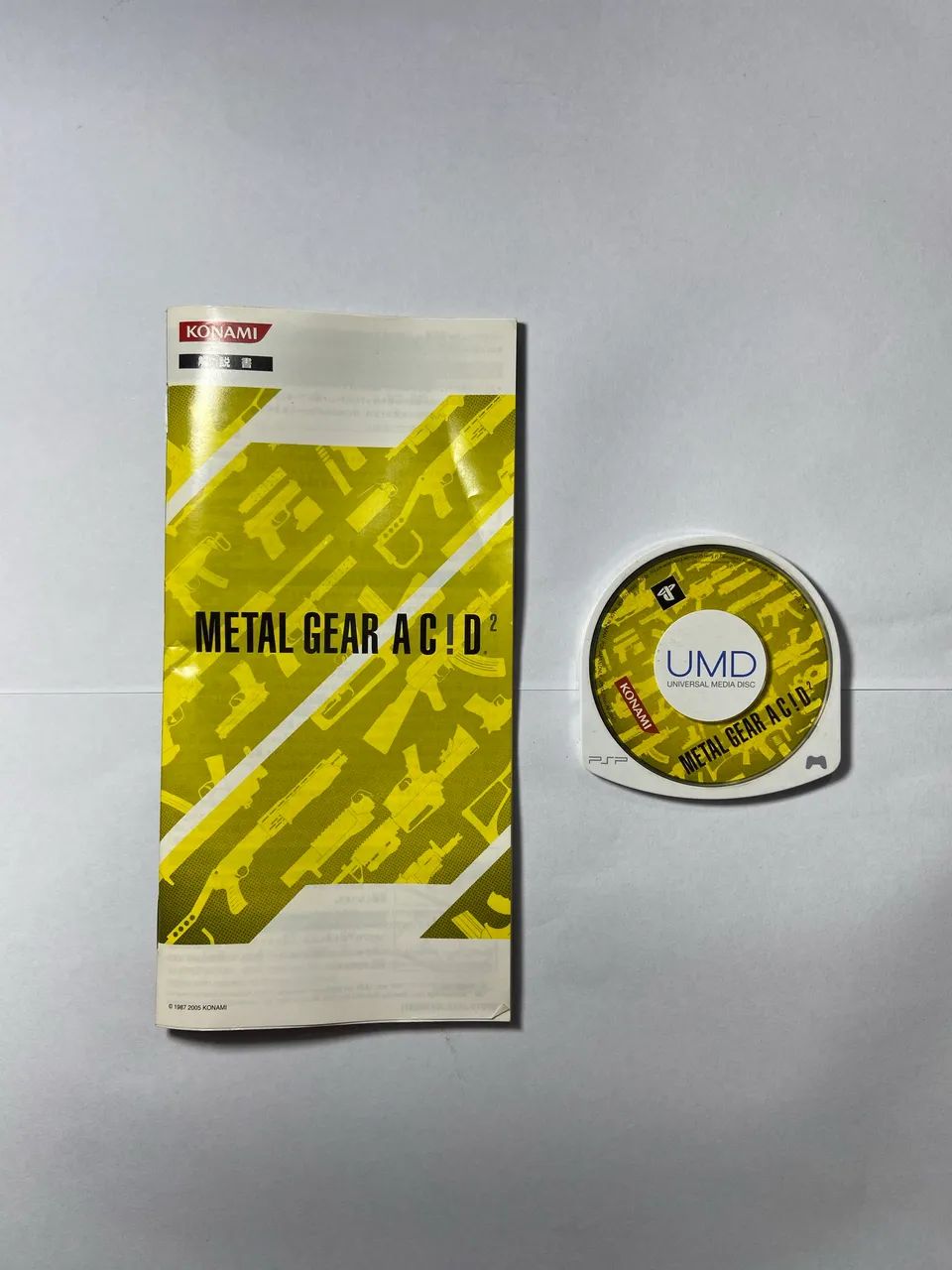 Metal Gear Acid 2 PSP Japonês Original Completo - Jogos de Vídeo