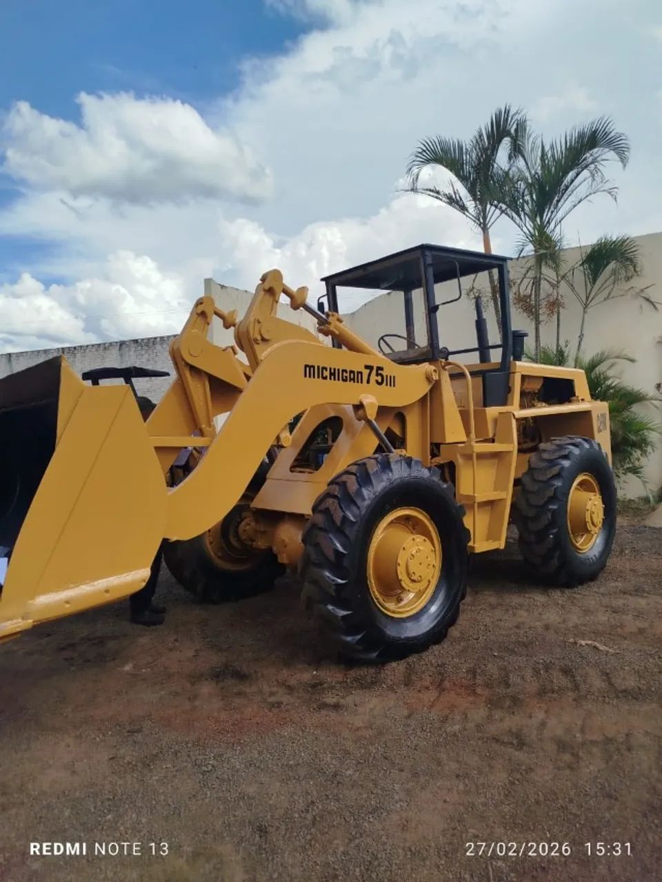 PA CARREGADEIRA MICHIGAN  75 III ANO 1980 FREIO DISCO - Foto 3