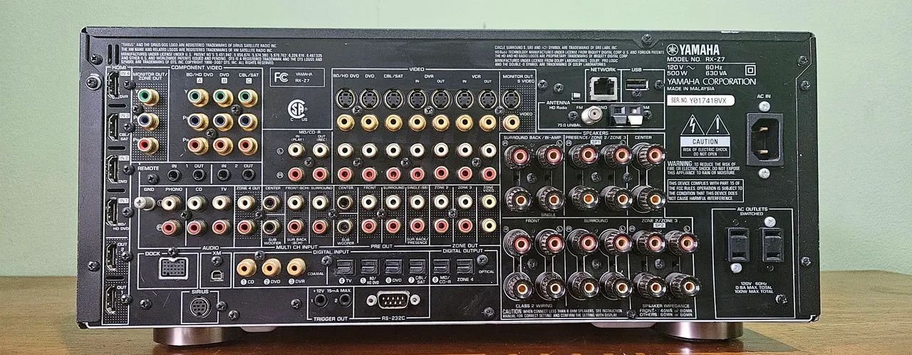Receiver Yamaha RX-Z7  - Foto 5