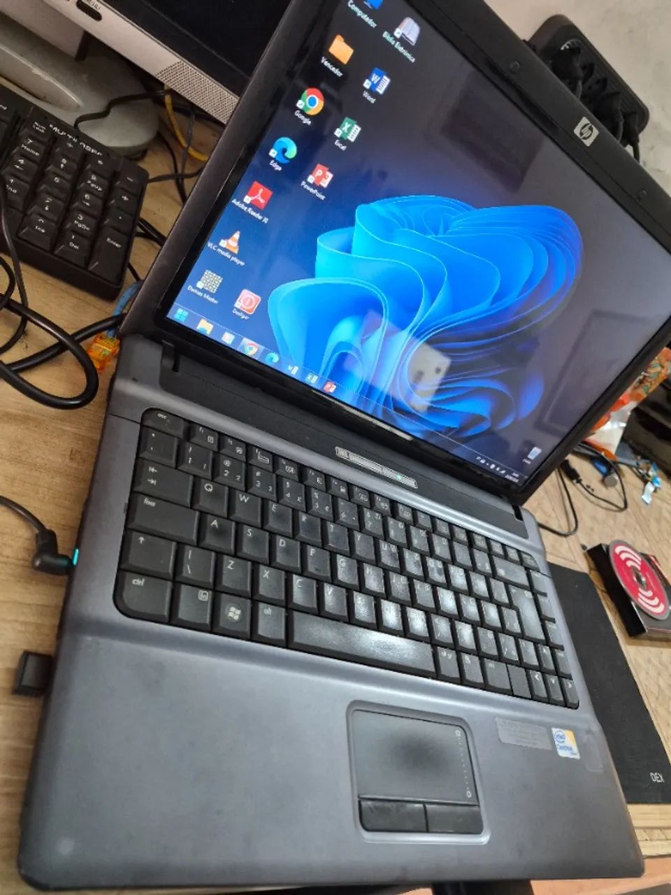 Notebook HP Core 2 Duo 3 Gigas Memória HD 320 Gigas Revisado e Formatado Somos Loja - Foto 4