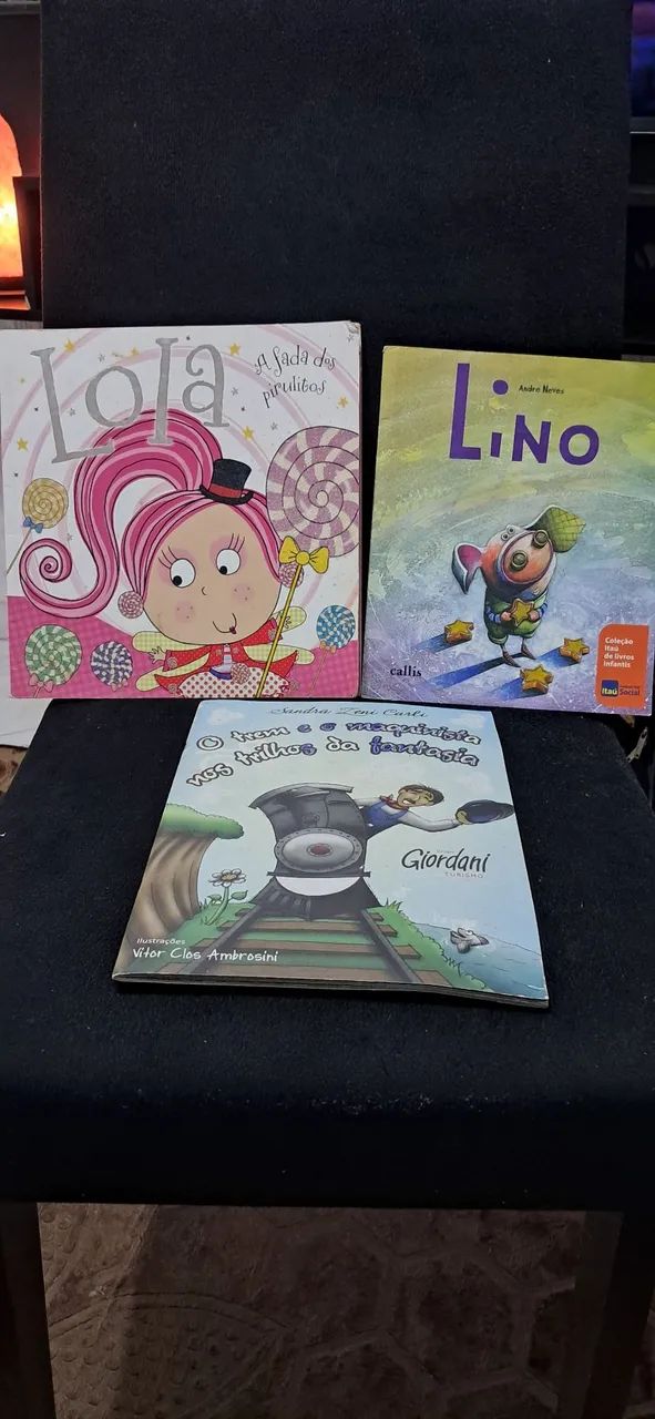 Livros infantis.