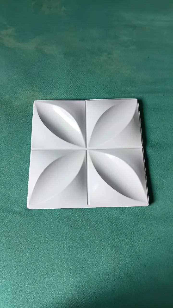 Placa 3D de PVC Autoadesiva | Modelo Folha  - Foto 2
