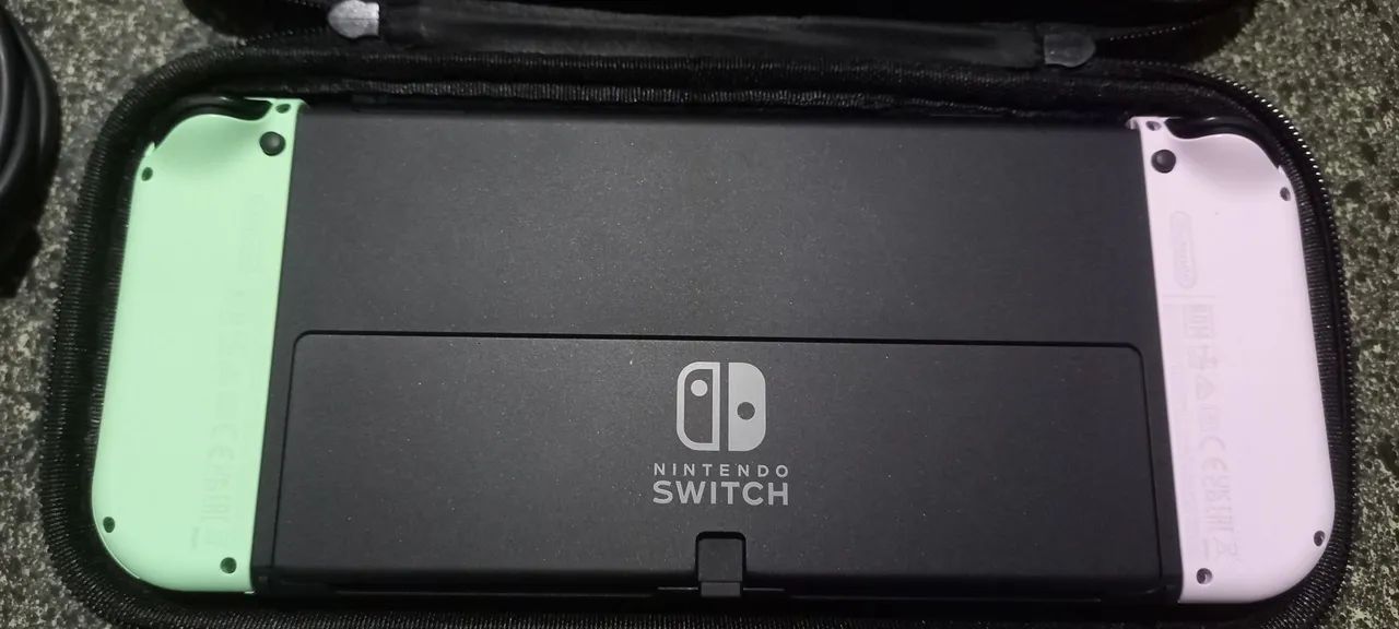 Nintendo Switch OLED impecável, novíssimo e funcionando 100% - Foto 5