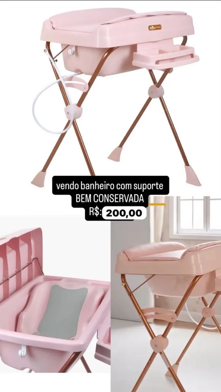 banheira com suporte 