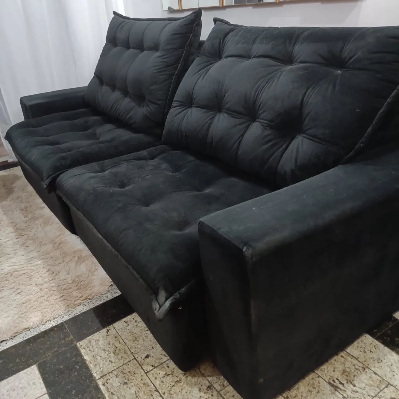 Sofá KING Preto - Foto 4