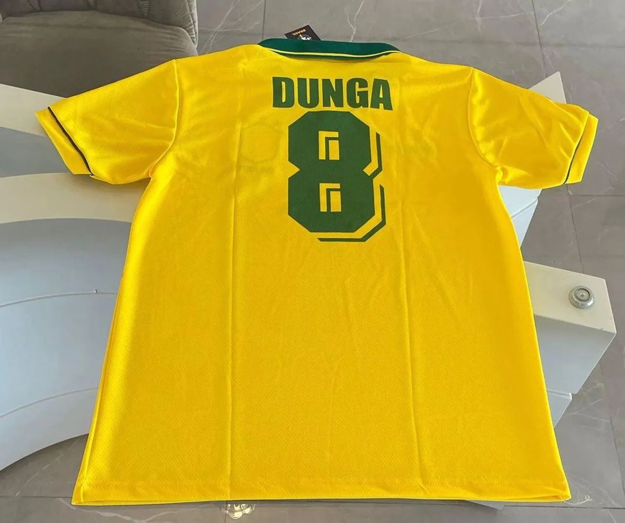 BRASIL COPA 1994 - DUNGA - AMARELA - RETRÔS - NOVAS!  - Foto 2